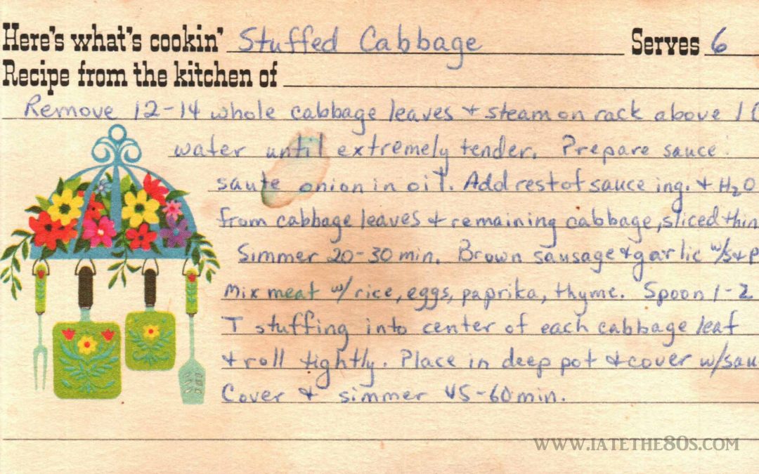 Stuffed Cabbage