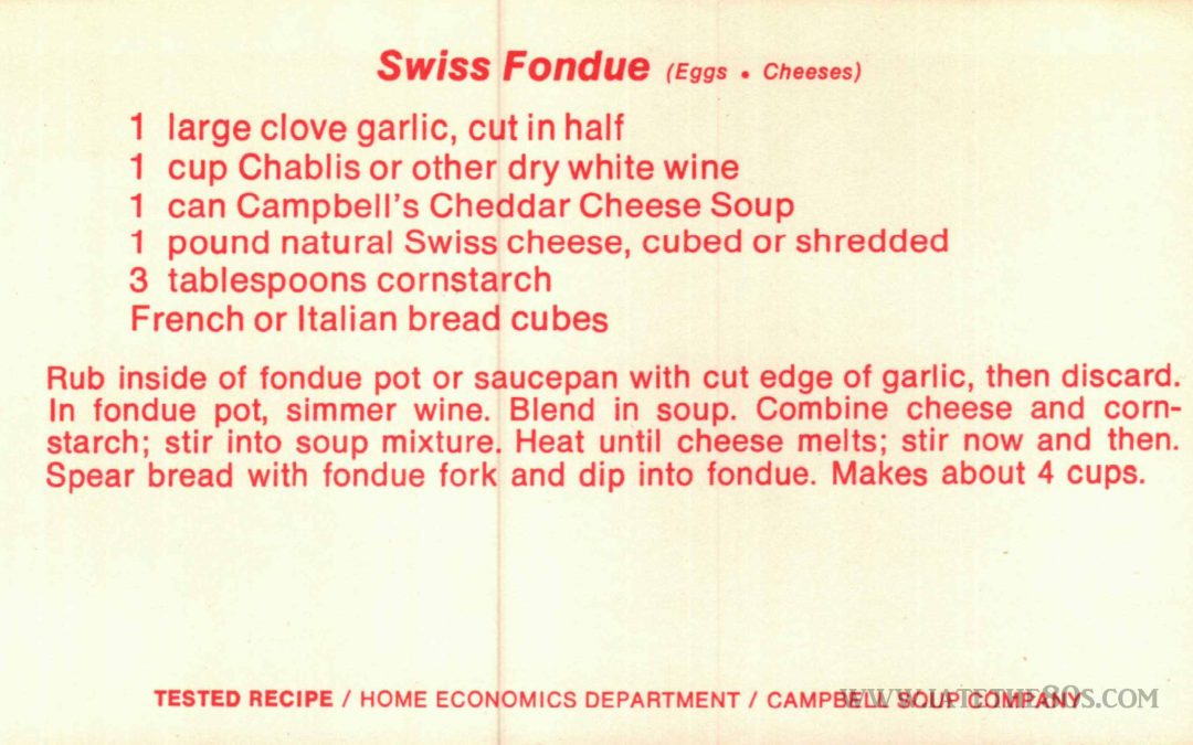 Swiss Fondue