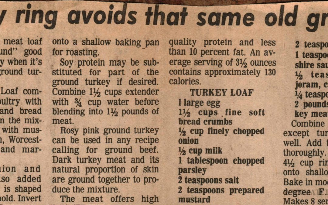 Turkey Ring Loaf