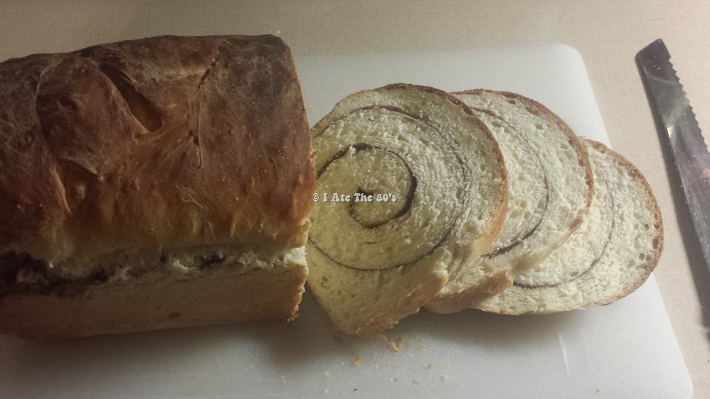 80’s Recipe Test–Cinnamon Swirl Bread