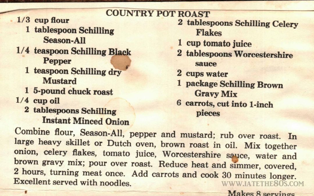 Country Pot Roast