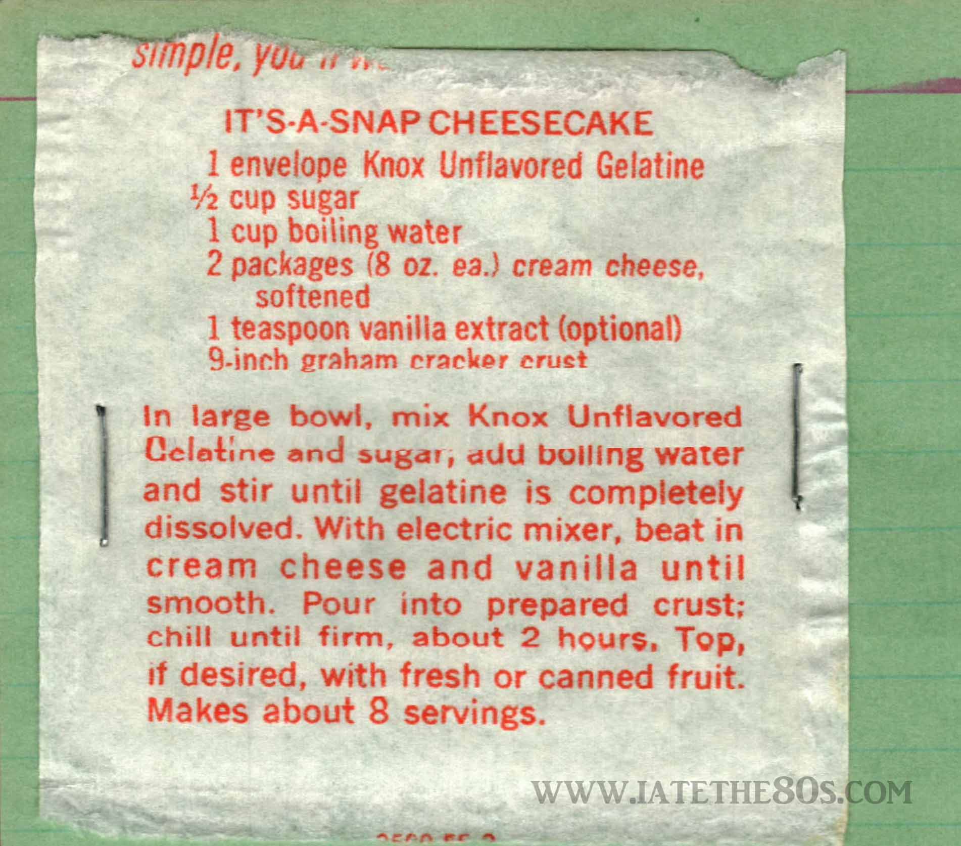 Knox Original Unflavored Gelatine Mix