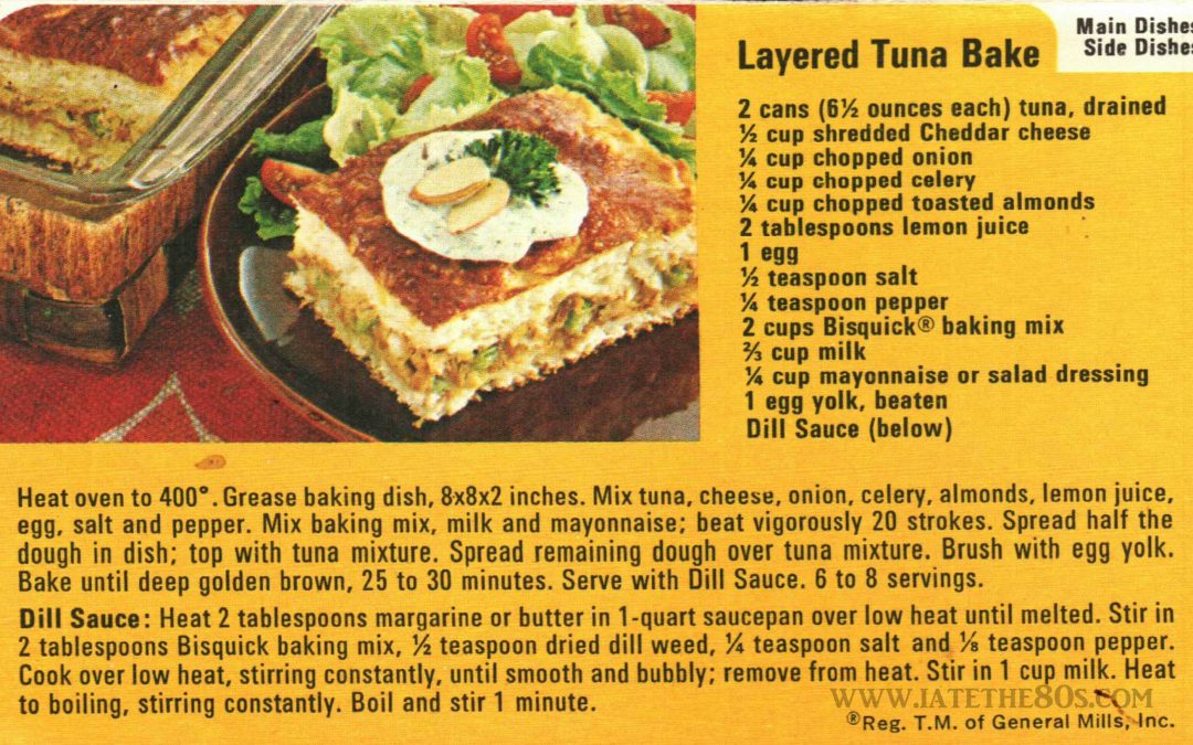 Layered Tuna Bake