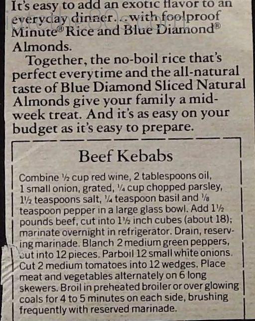 Beef Kabobs