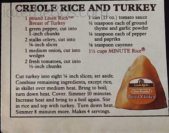 Creole Rice And Turkey